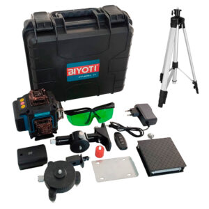 Nivel Laser Verde Biyoti BYT-4D29LL 16 Lineas + Tripode