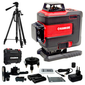 Nivel Laser 4D Verde Industrial Rankor RLG16002KIT 16 Lineas + Tripode