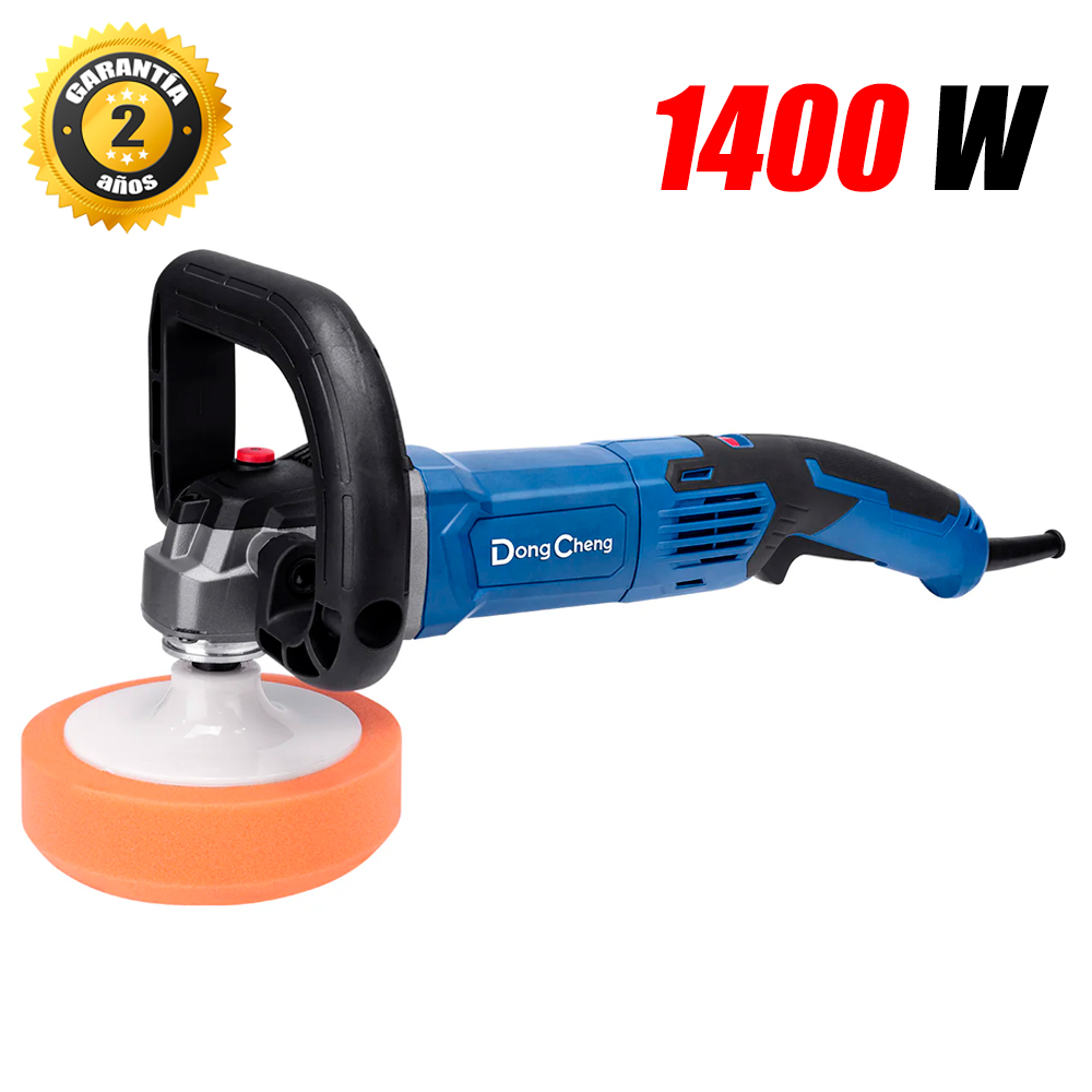 Pulidora de Auto 7" Dongcheng DSP06-180 1400W Velocidad Variable