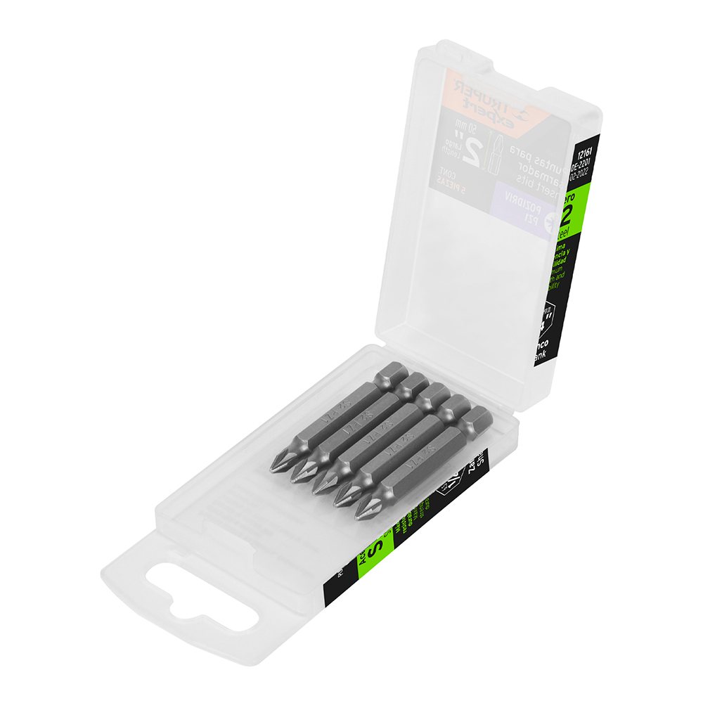 Puntas Pozidriv Truper 12161 PZ1 x 2" 5Pcs Expert