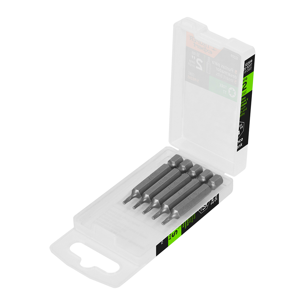 Puntas Torx Truper 12209 T7 x 2" 5Pcs Expert