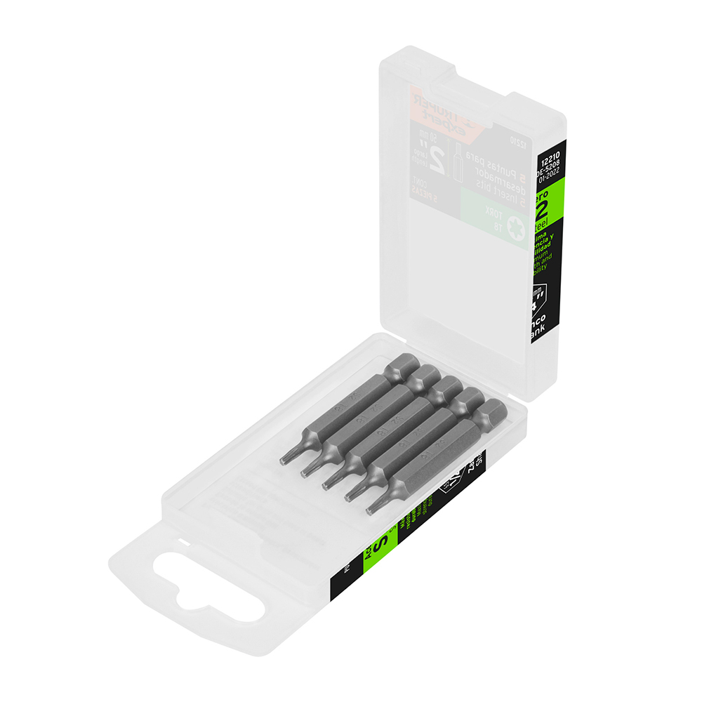 Puntas Torx Truper 12210 T8 x 2" 5Pcs Expert