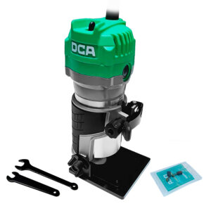 Ruteadora Fresadora Tupi de Mano 1/4" DCA AMP04-6B 550W Base Inclinada