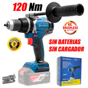 Taladro Atornillador Percutor 1/2" Dongcheng DCJZ03-13Z 20V 120Nm Sin Baterias