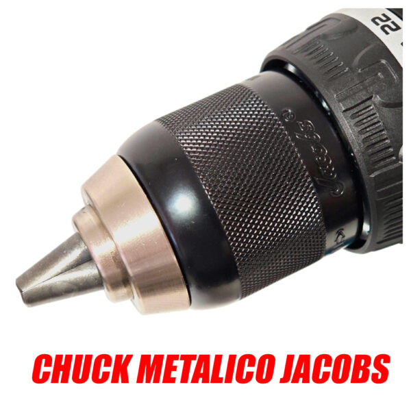 TALADRO TOTAL CHUCK METALICO