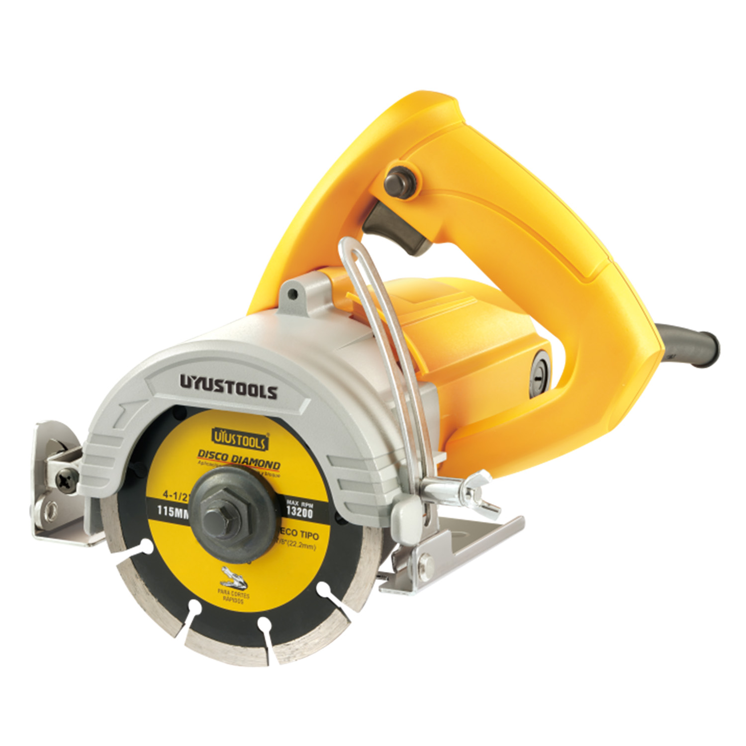 Cortadora de Concreto Marmolera 4.5" UYUSTOOLS UY-CTM115 1200W 45°